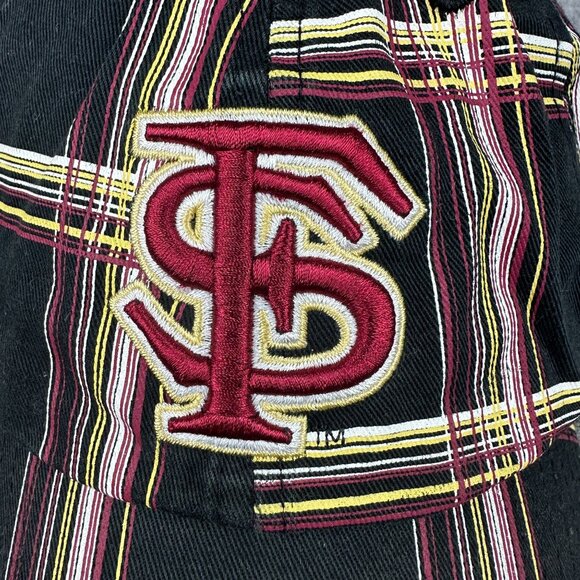 Twins '47 Florida State University Plaid Baseball Cap XL Fitted Color block - Picture 8 of 16